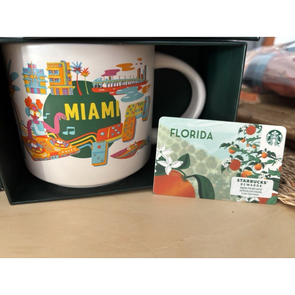 Starbucks 2024 Discovery series MIAMI Mug